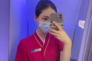 南航角色扮演在飞空姐 调情勾引回味无穷